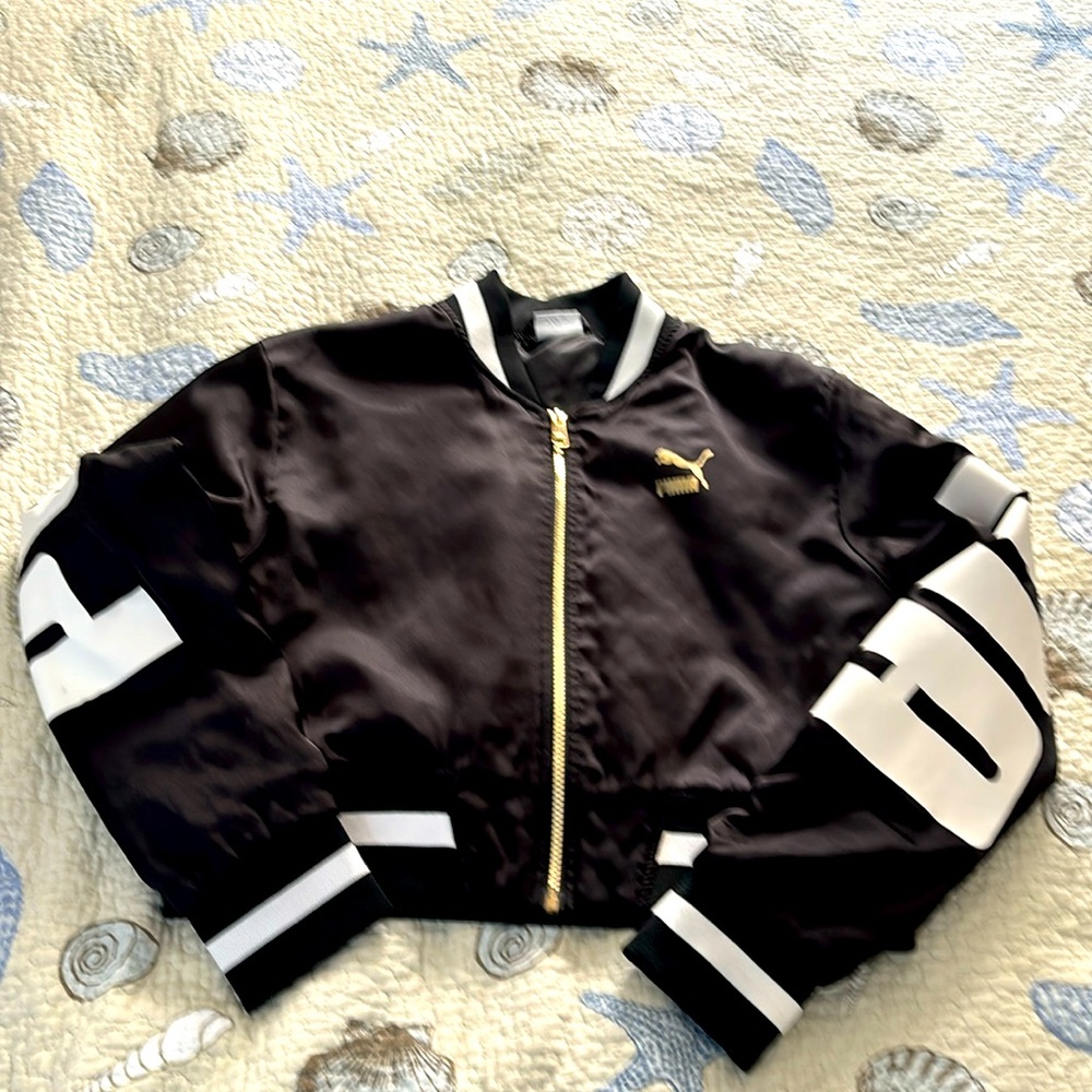 Puma way 1 crop jacket light weight black